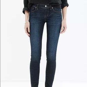 Madewell Skinny Skinny High Rise Medium Wash Jeans